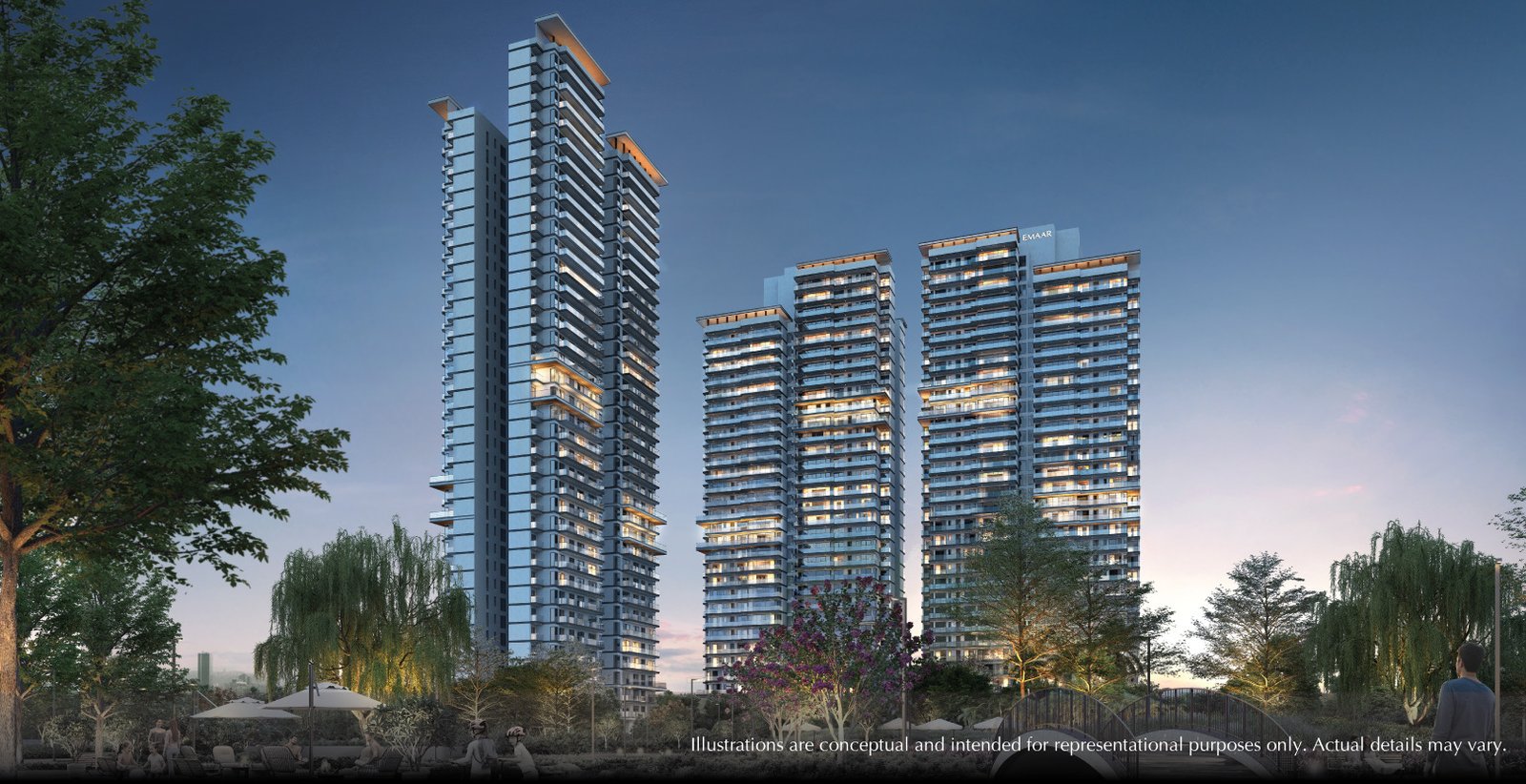 emaar serenity hills banner